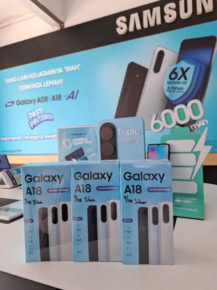 SAMSUNG GALAXY A18 NEW PROMO KREDIT TANPA DP