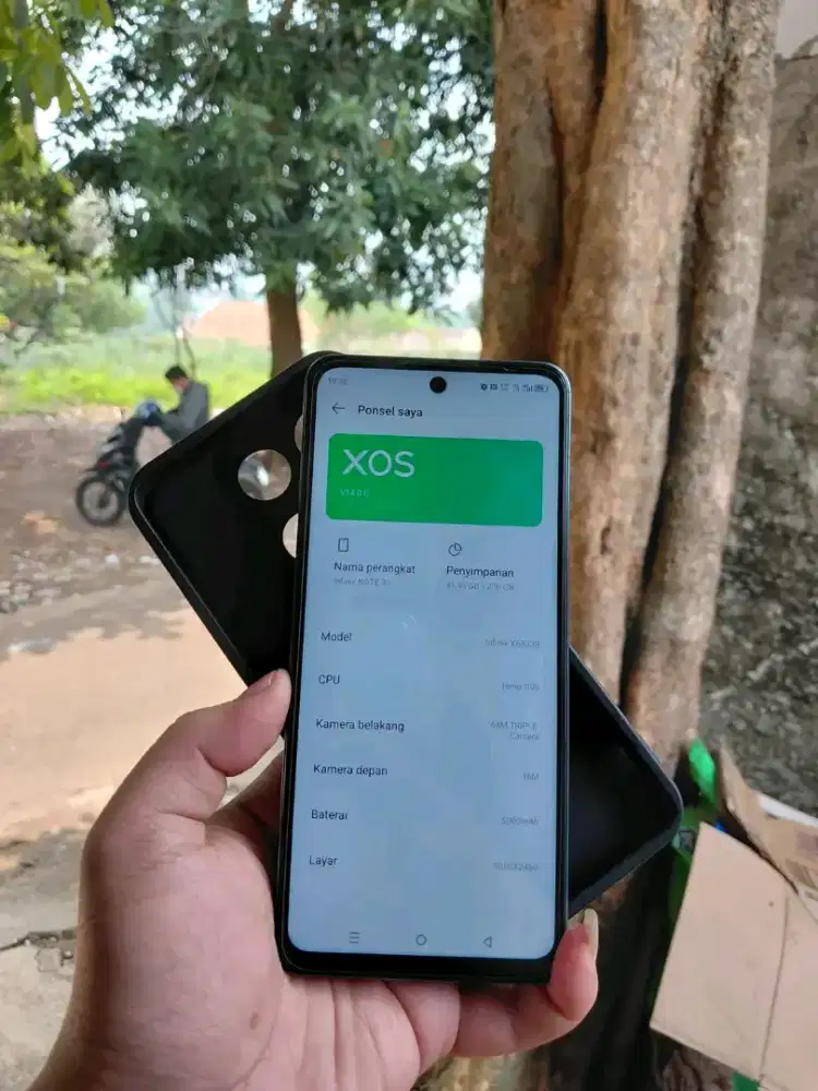 INFINIX NOTE 30 8+8/256 MULUS HP CASAN