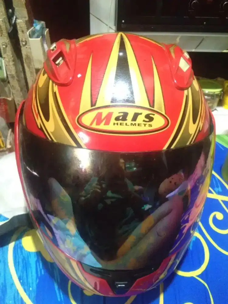 Helm mulus ga pernah di pake