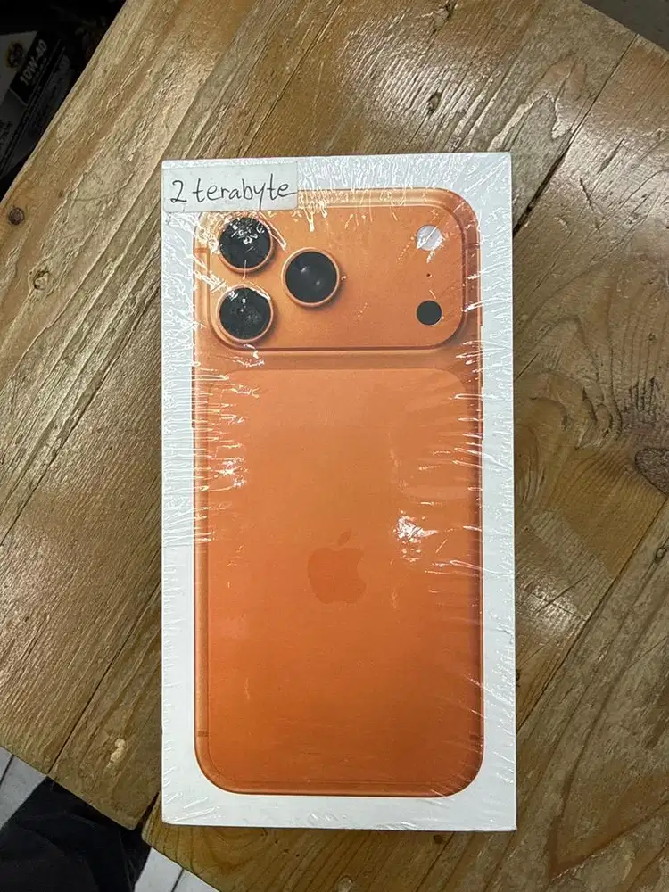 Dijual hp baru Iphone 17 pro max 2TB garansi resmi