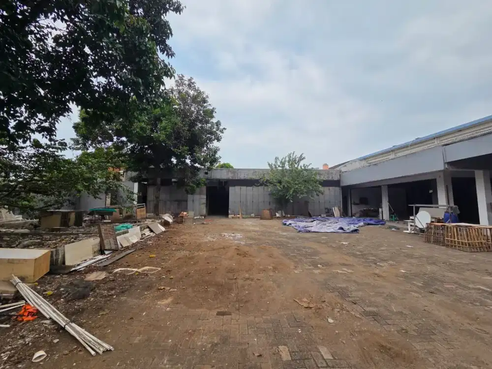 Disewakan Gudang 1.200 meter Akses Kontainer Dekat Bandara Pondok Cabe Tangsel
