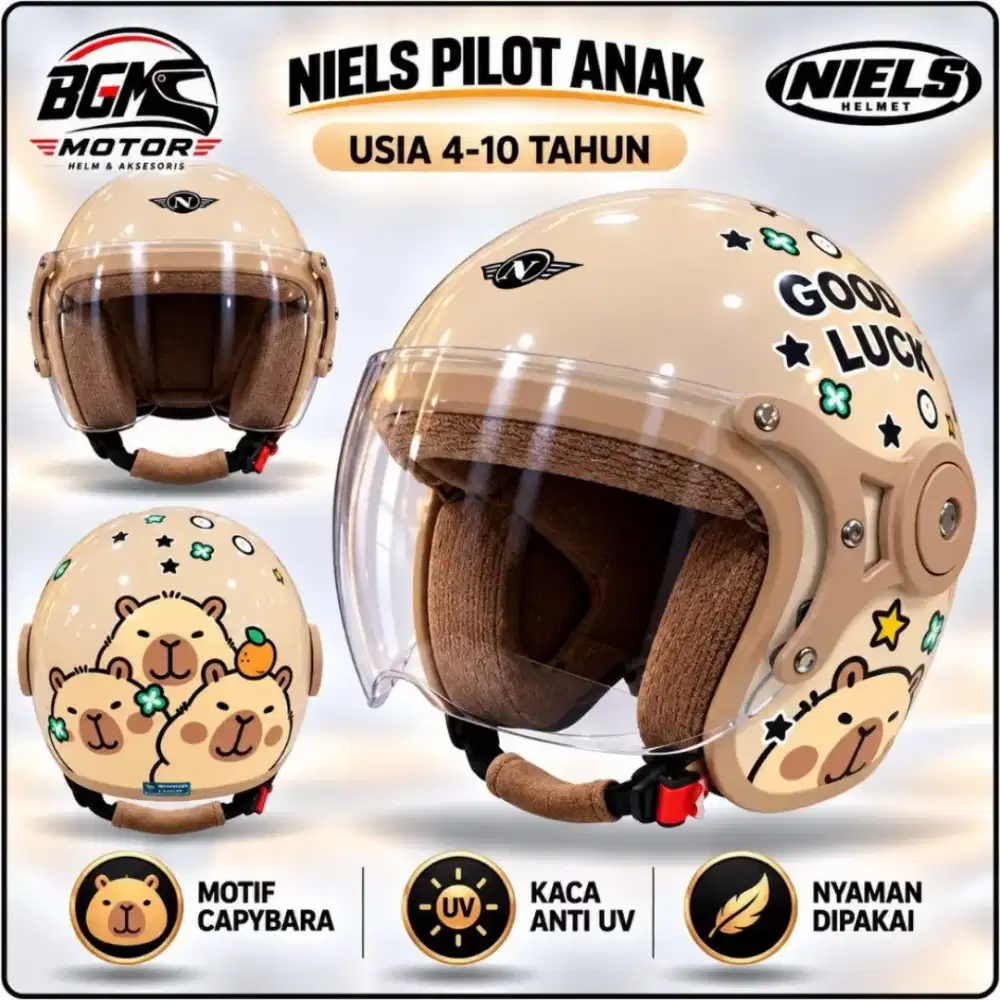 Helm niels anak