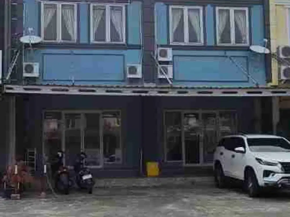 ruko disewakan di balikpapan regency pingir jalan besar ex mess karyawan
