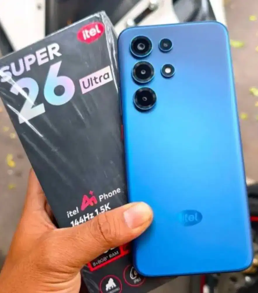 Itel S26 ultra 8+8/256 fullset mulus