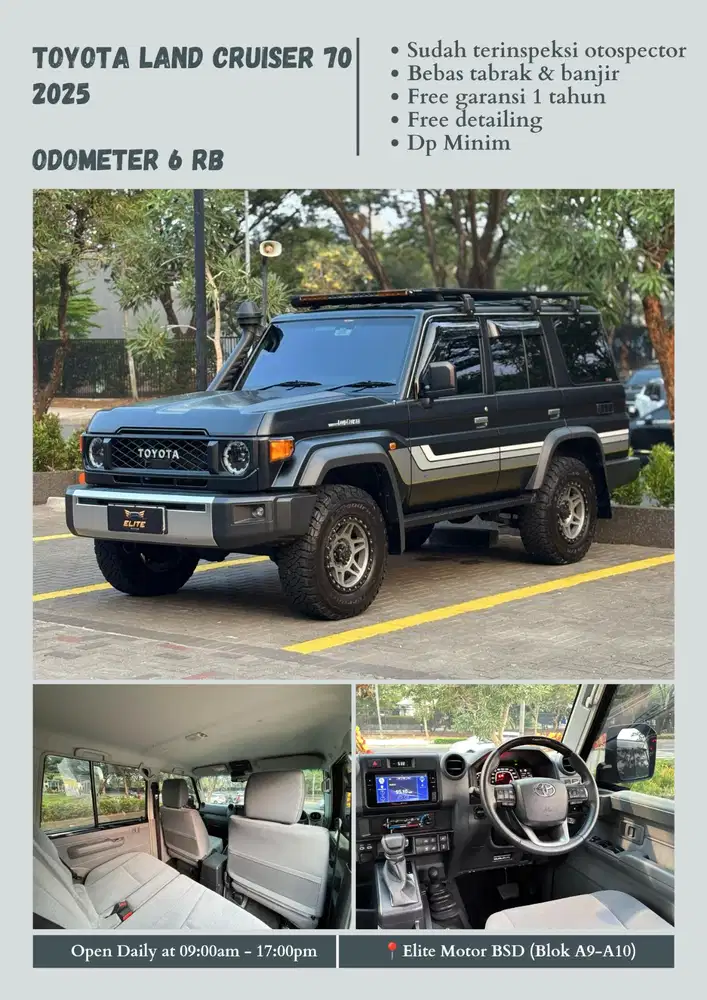 Toyota Land Cruiser 70 2025