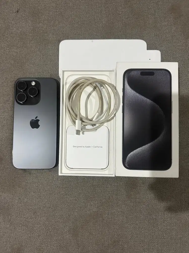 Iphone 15 pro 128gb space black