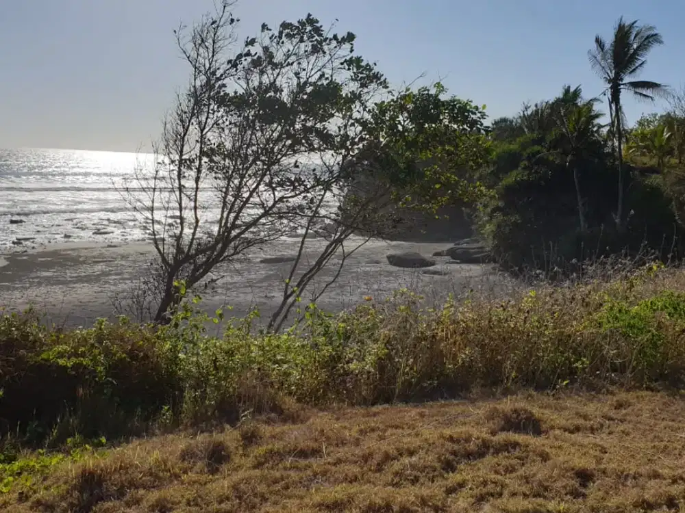 FOR SALE BEACHFRONT LAND IN SOKA, TABANAN - BALI