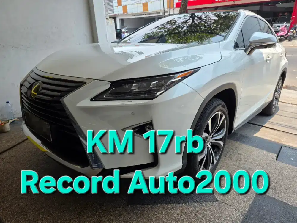 Lexus rx200 2016 KM17rb putih rx 200t rx 200 suv antik L surabaya
