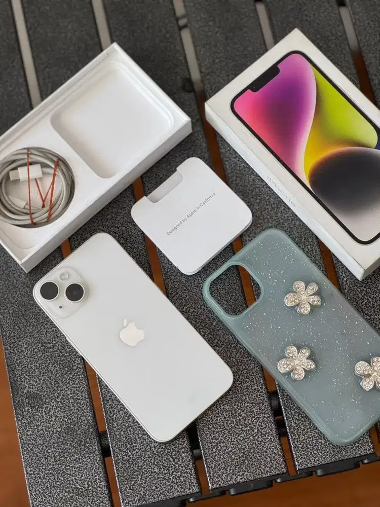 Iphone 14 128gb putih ibox