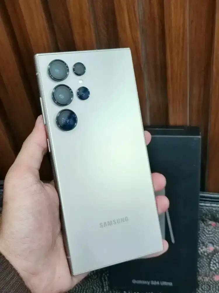 Samsung S24ultra 12/256gb fullset oem siap pakai