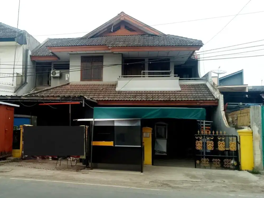 DIJUAL RUMAH / RUANG USAHA STRATEGIS PINGGIR JALAN RAYA MALAKA PERUMNAS KLENDER JAKARTA TIMUR