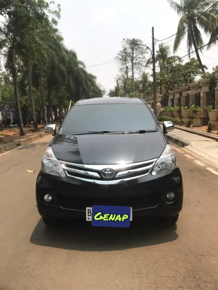 Avanza 1.3 G Manual 2015 Hitam Terawat Siap Pakai