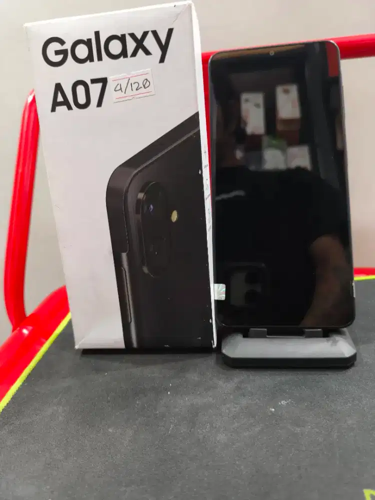 Samsung A07 ram 4gb Rom 128gb