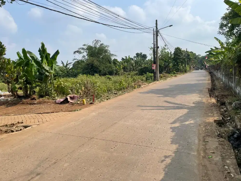 Tanah Cisauk Strategis Dekat Stasiun Jatake - SHM 100Jtan - Cocok Invest/Hunian - 10 Menit Tol Legok