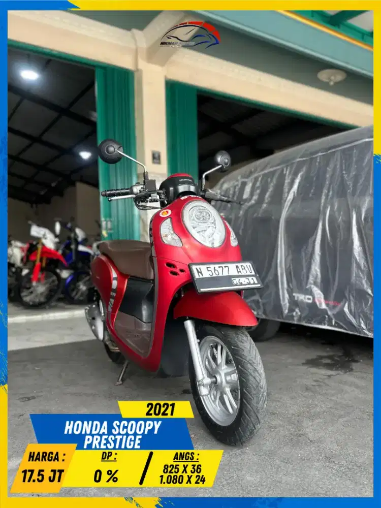 HONDA SCOOPY PRESTIGE 2021 GERCEP MASZEHH HIKMAH MOTOR KEPUH MALANG
