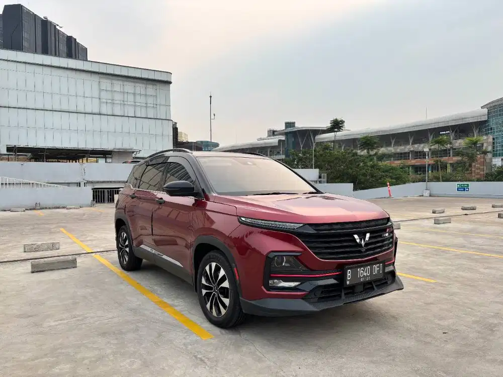 Wuling Almaz RS Pro 2021 Merah Marun Red Maroon Plat B Jakarta