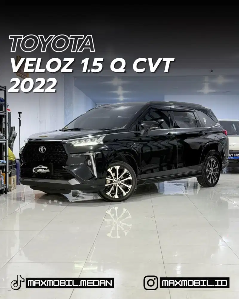 [ODO 17RB‼️] TOYOTA VELOZ 1.5 Q CVT 2022 pemakaian 2023