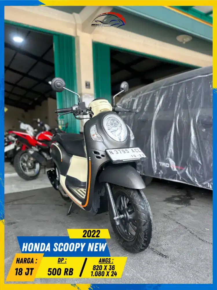 HONDA SCOOPY NEW 2022 NEGO TIPIS LURR HIKMAH MOTOR KEPUH MALANG