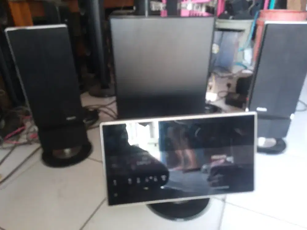 Full set, Philips Aktif Subwoofer Home Theater 5.1, HT 6600, remote