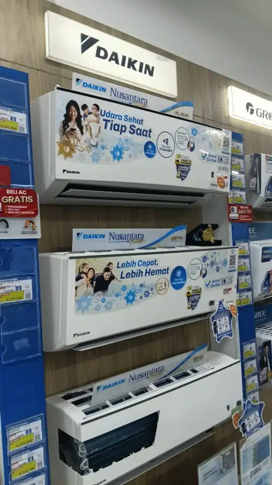 CICILAN DAIKIN AC SPLIT 1 PK INVERTER