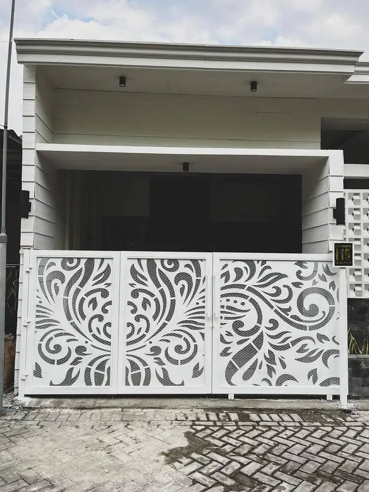 Pagar gerbang laser cutting