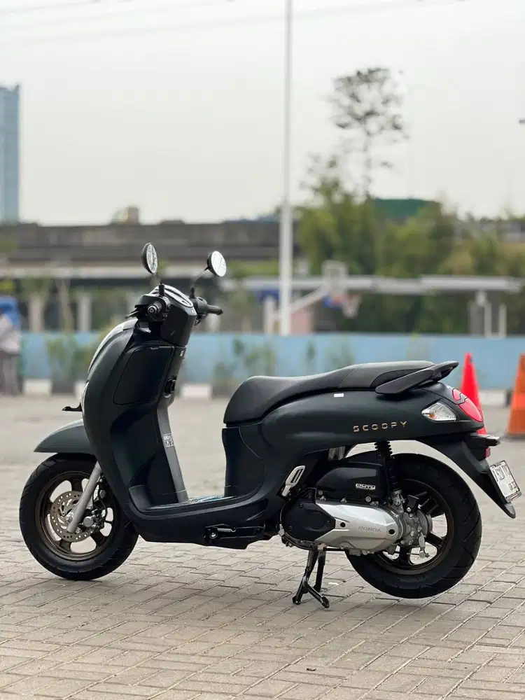 HONDA SCOOPY 110 PRESTIGE BLACK 2025 KM 9K PAJAK PANJANG SIAP RIDING