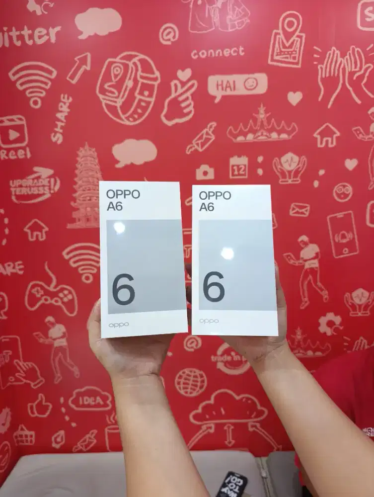 Ready New garansi resmi Oppo A6 6/256gb