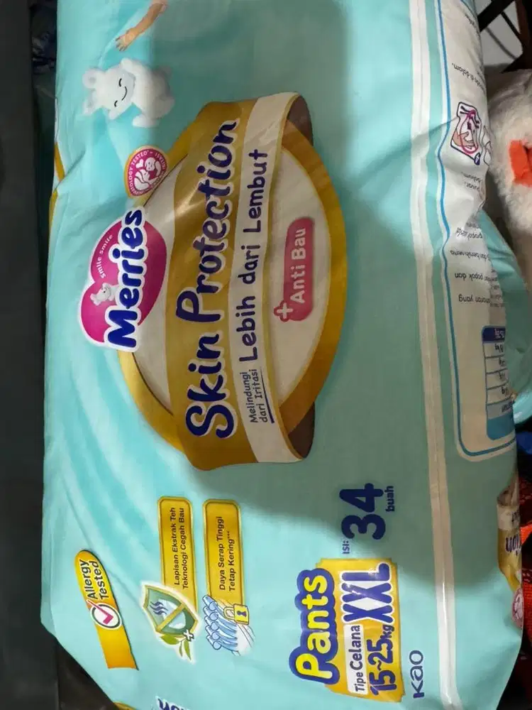 Pampers bayi xxl isi 34