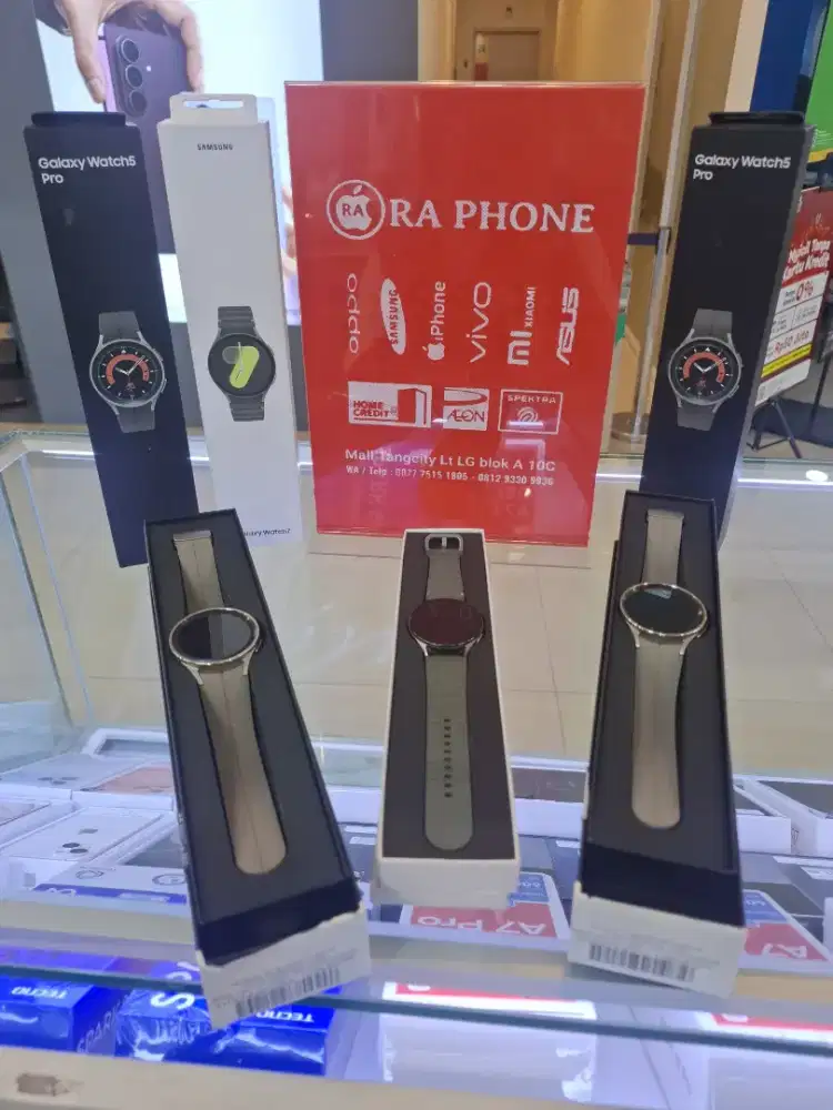 Samsung watch 7 44mm dan samsung watch 5 pro 45mm
