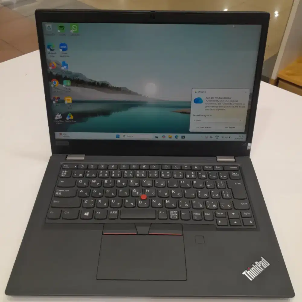 Lenovo Thinkpad L13 G2 i5 gen 11 ram 8gb ssd 256gb 13 fhd normal mulus