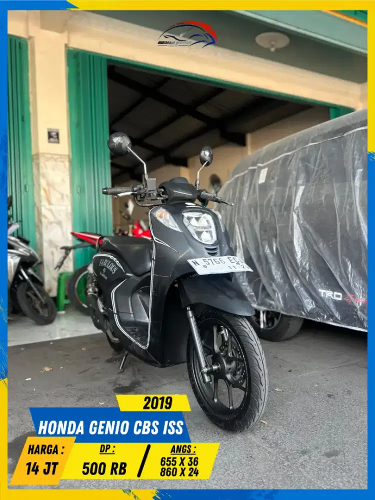 HONDA GENIO CBS ISS 2019 NDANG GASS BOLOH HIKMAH MOTOR KEPUH MALANG