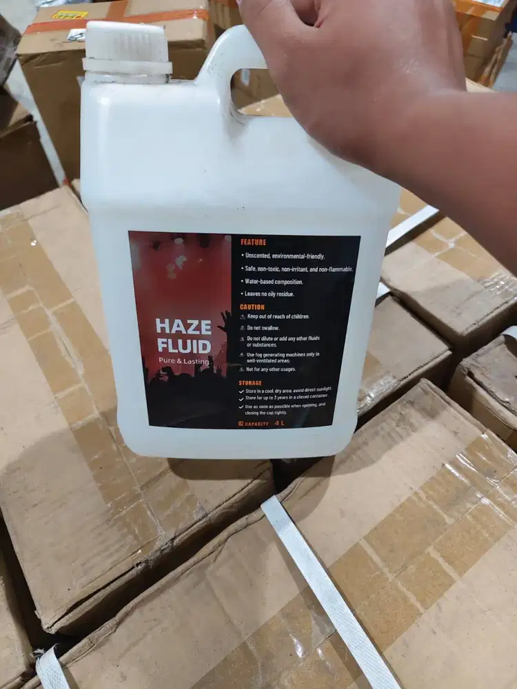 Cairan Hazer 4 Liter Water Based - Haze Fluid Efek Kabut Panggung DJ