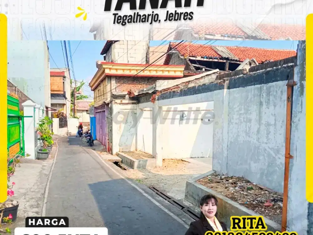Dijual Tanah Kepunton Solo Strategis Tengah Kota