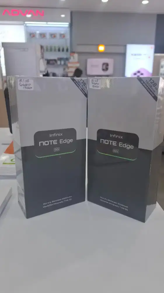 Infinik note edge