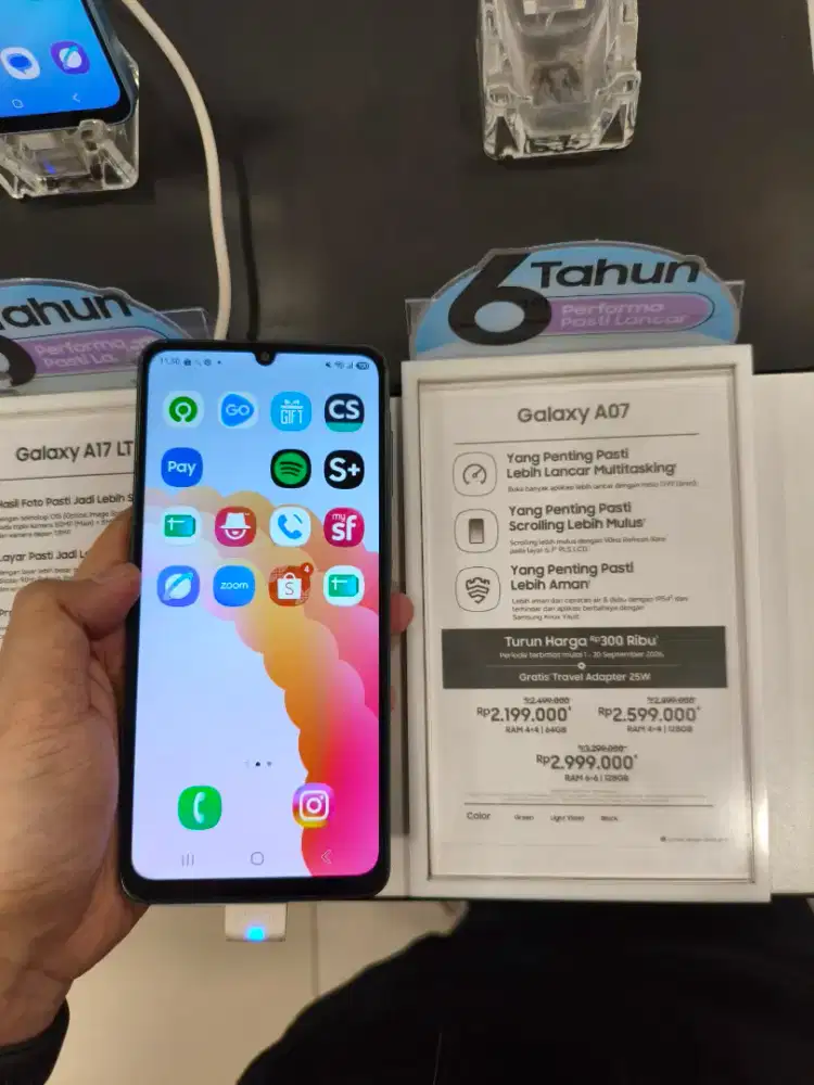 Cash & Kredit SAMSUNG A07 4G 6/128GB