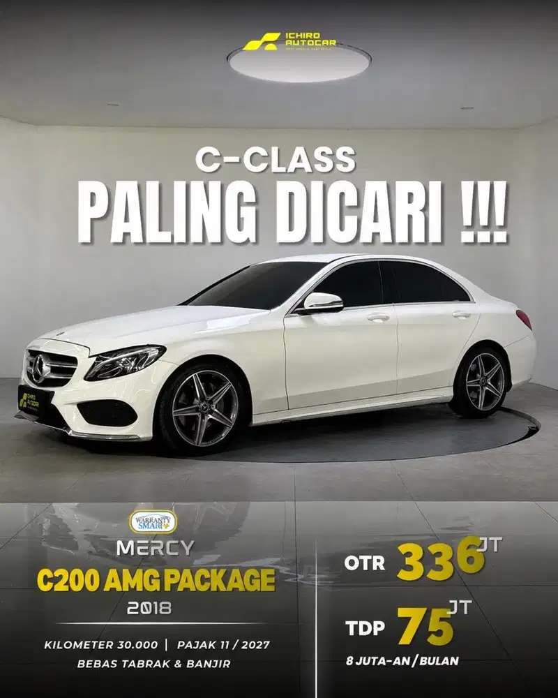 [LOW KM 33RB]MERCY C200 AMG PAKCKAGE