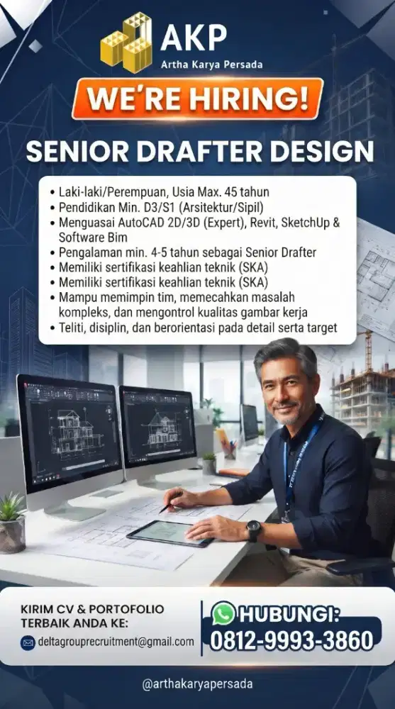 Dibutuhkan DRAFTER