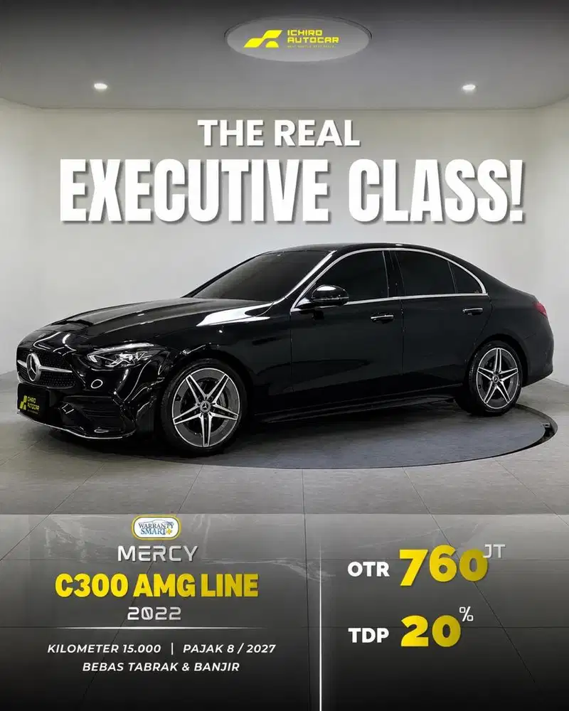 [ KM LOW 15rb] Mercedes Benz Mercy C300 AMG Line W206 2022