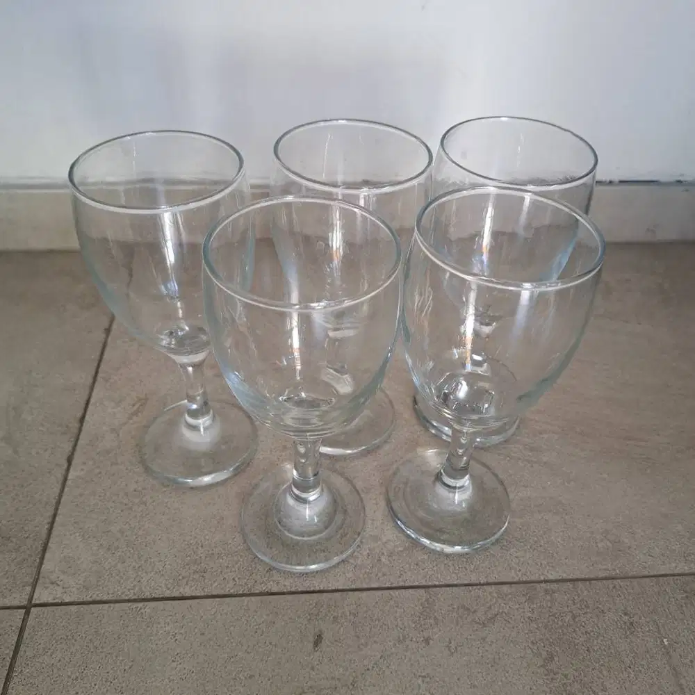 Gelas kaki Kedaung - Barang Baru hanya 5 pcs