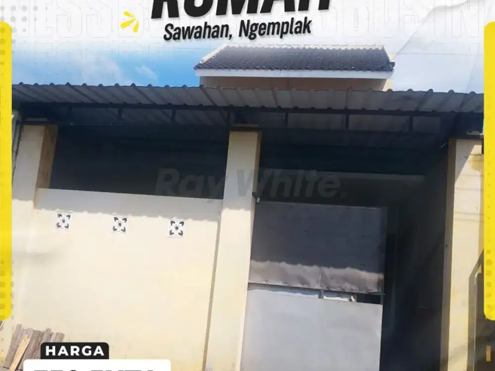 Rumah Dijual 2Lantai Siap Huni di Perumahan Sawahan Ngemplak Boyolali
