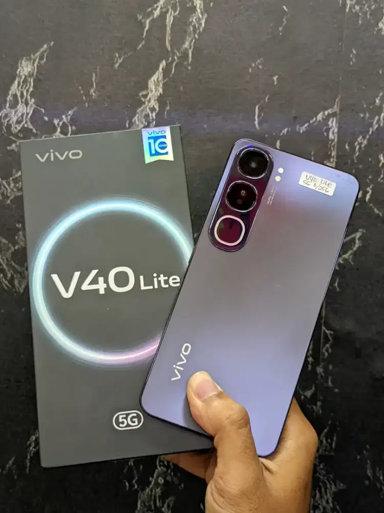 Vivo V40 Lite 5g 8/256 second fullset