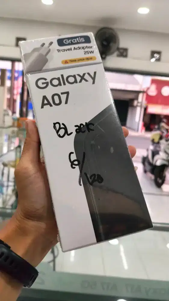 SAMSUNG A07 6/128 GARANSI RESMI BARUU