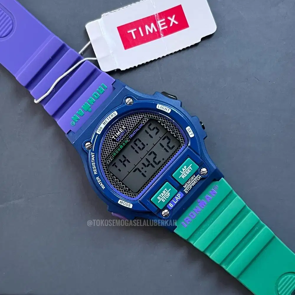 Timex Ironman 8 Lap Triathlon Reissue JDM Fullset Rare Item
