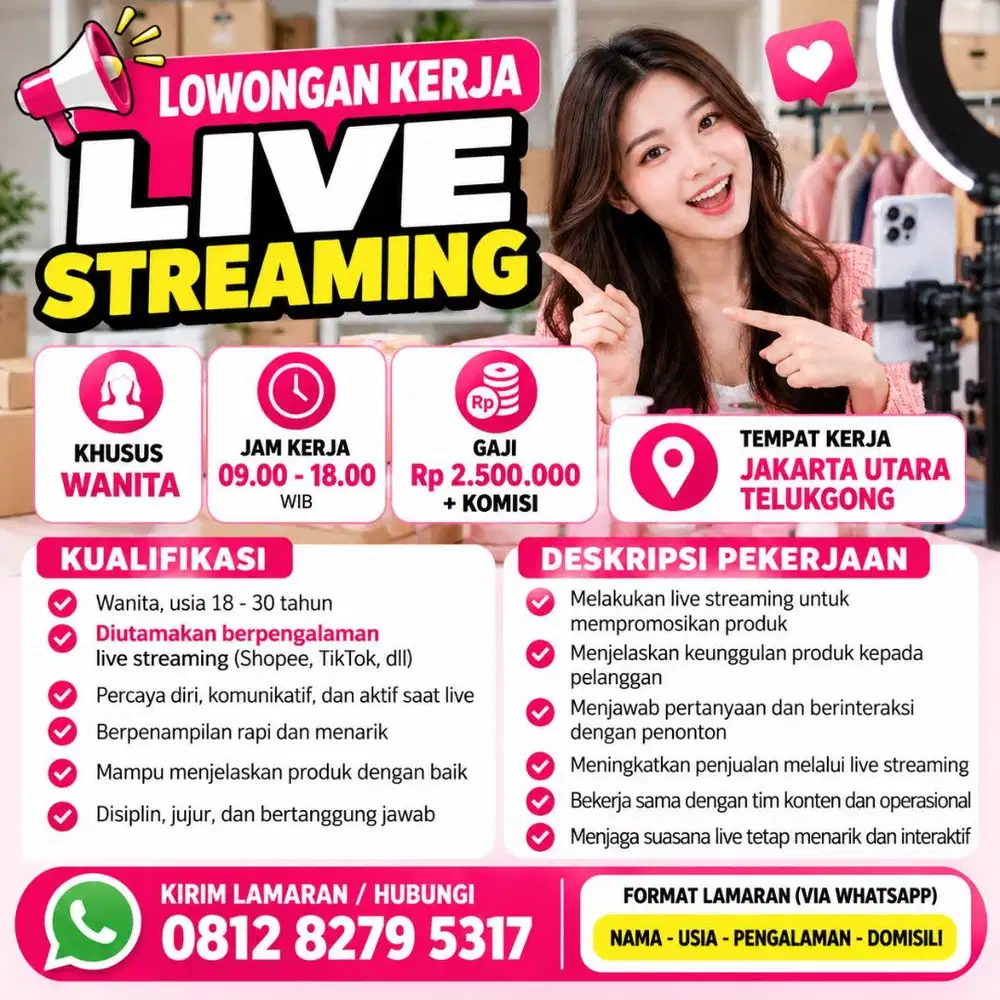 HOST LIVE ( BERPENGALAMAN )