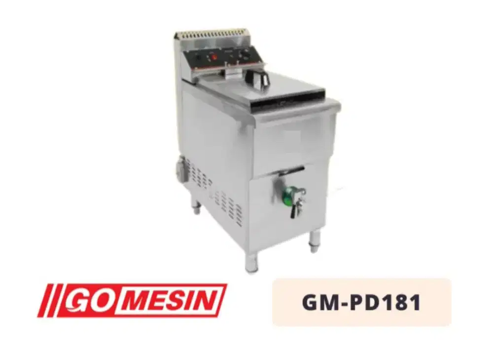 GoMesin DeepFryer Gas dengan Thermostat