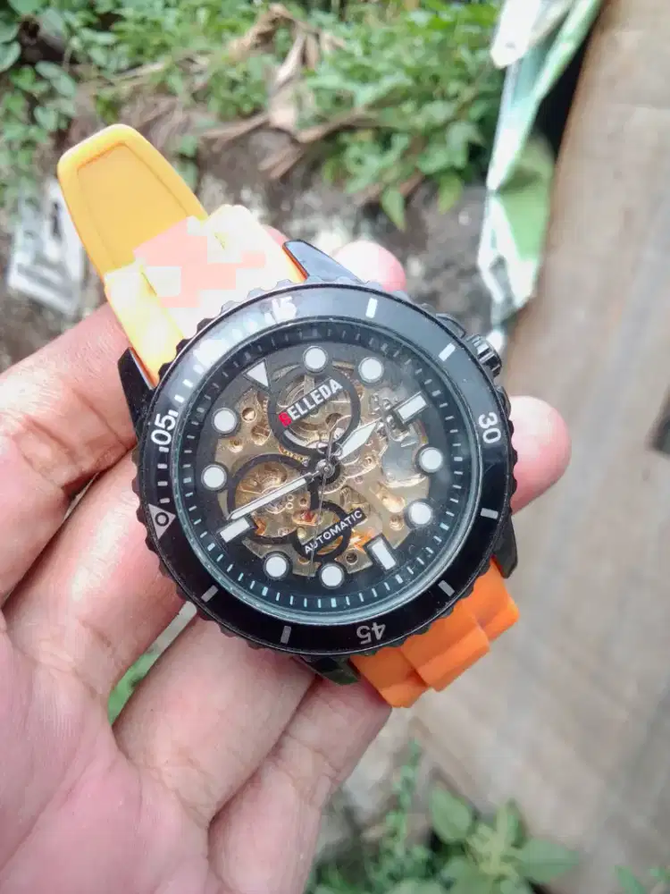 Jam Pria Besar Belleda Automatic