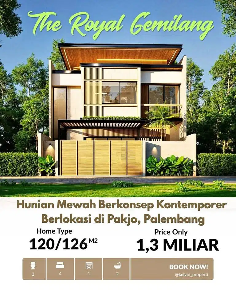 RUMAH HUNIAN MEWAH AREA PALEMBANG
