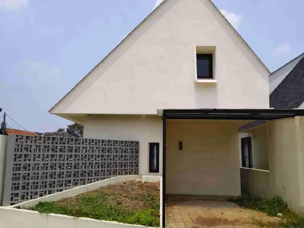 Rumah design Modern Minimalis dekat pintu tol cibubur