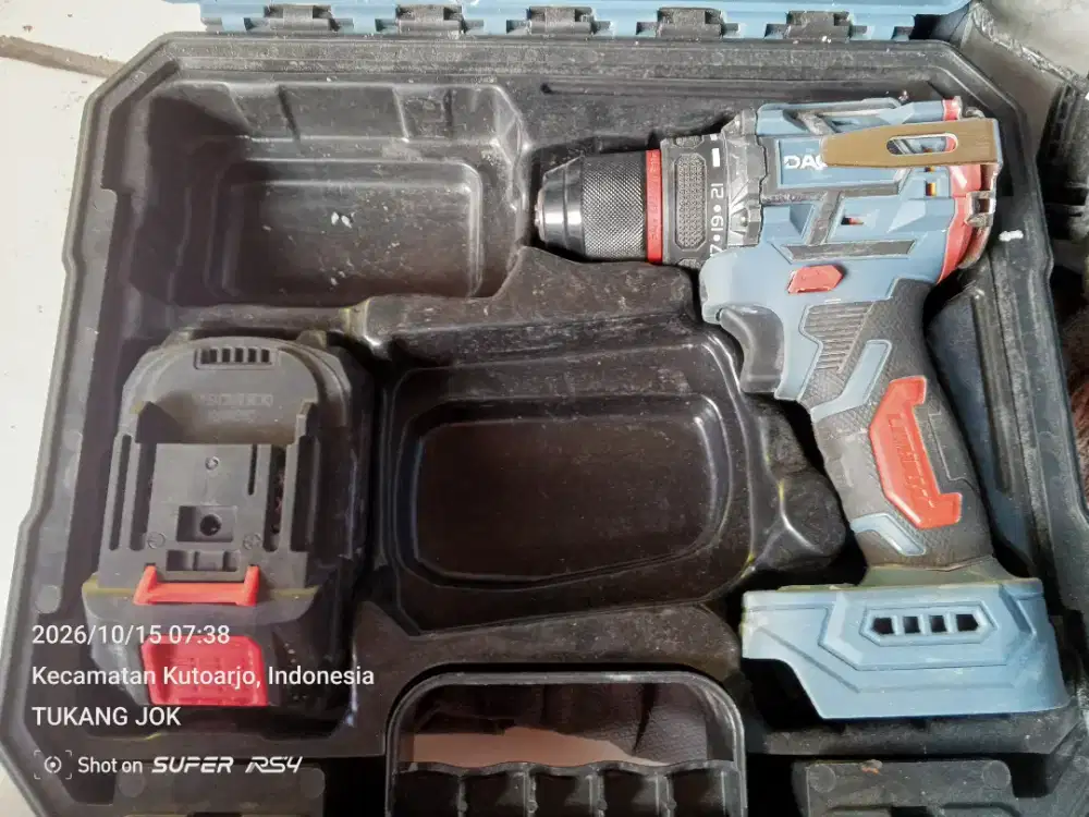 DAGMARA DCD03 Bor Tanpa Kabel Brushless 20V 2 Kcepatan Baterai Lithium