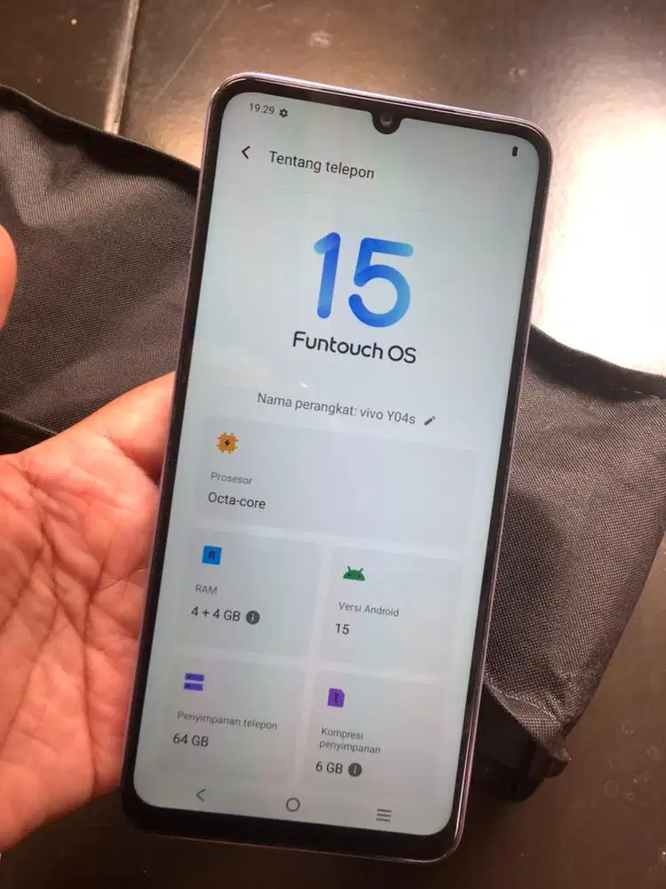 Vivo y04s bekas 4/64